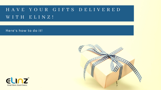 Have your gifts delivered with Elinz blog banner